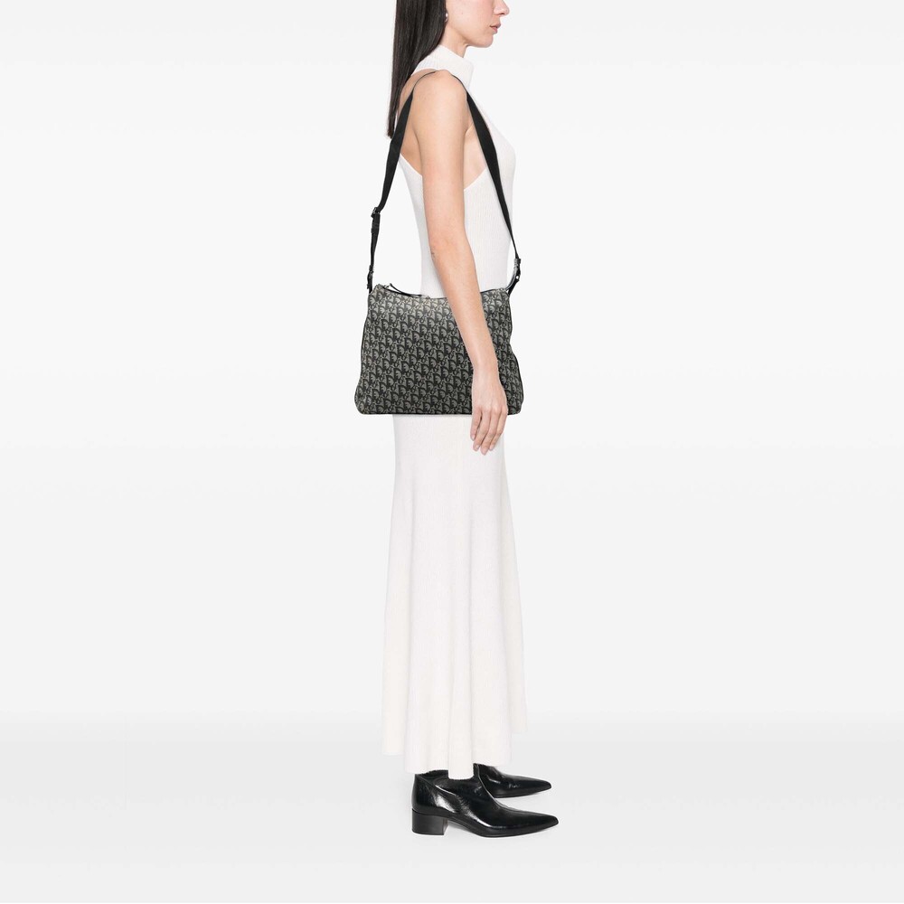 Pre-Loved Dior Diorissimo Trotter Canvas Crossbody - Picture 8 of 9